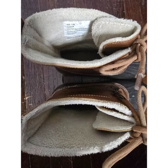 Vintage 90s ESPRIT Duck Boots Lined size 7.5 M - Picture 10 of 14